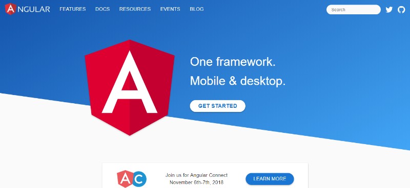 Web Development Frameworks Angular