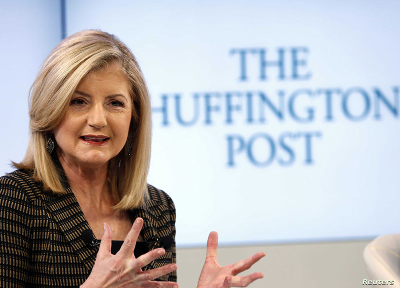 Startup advice - Arianna Huffington President and Editor in Chief of The Huffington Post Media Group