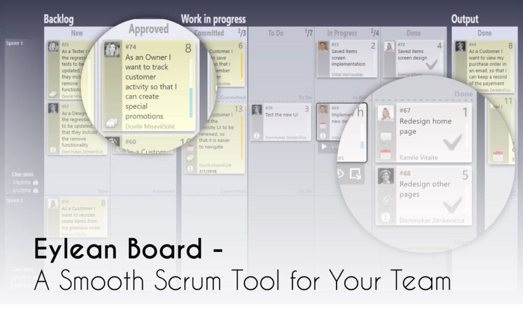 best tools for creating scrum boards online - Eylean