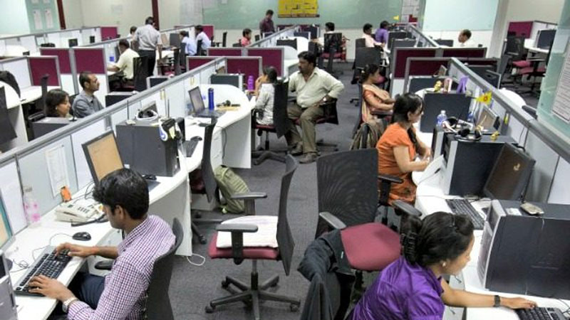 Larger Labor Pool - outsourcing to India