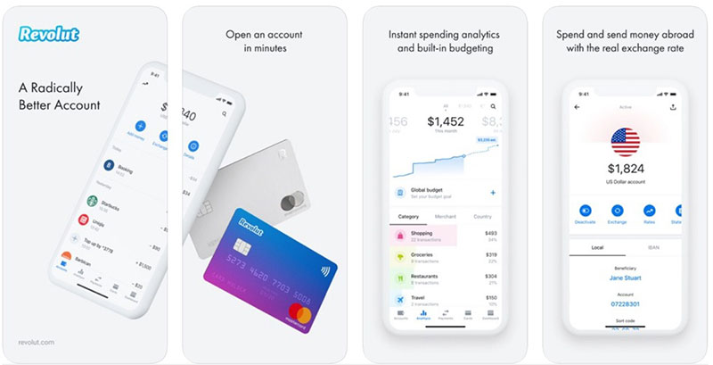 Revolut – the best fintech app for international transactions