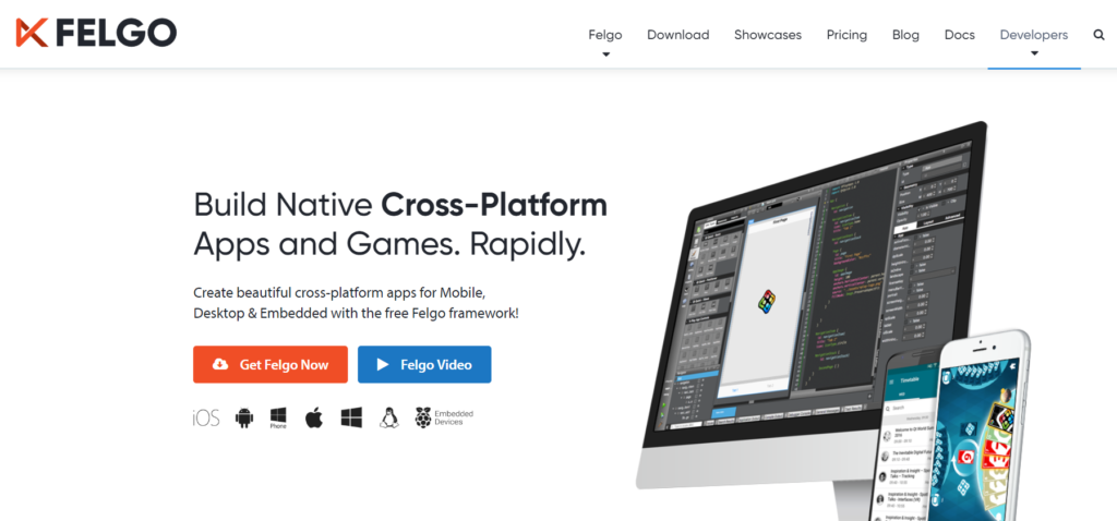 cross-platform development tool for mobile apps and games